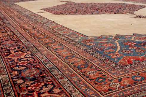 Antique Bidjar Area Rug (11' x 17')